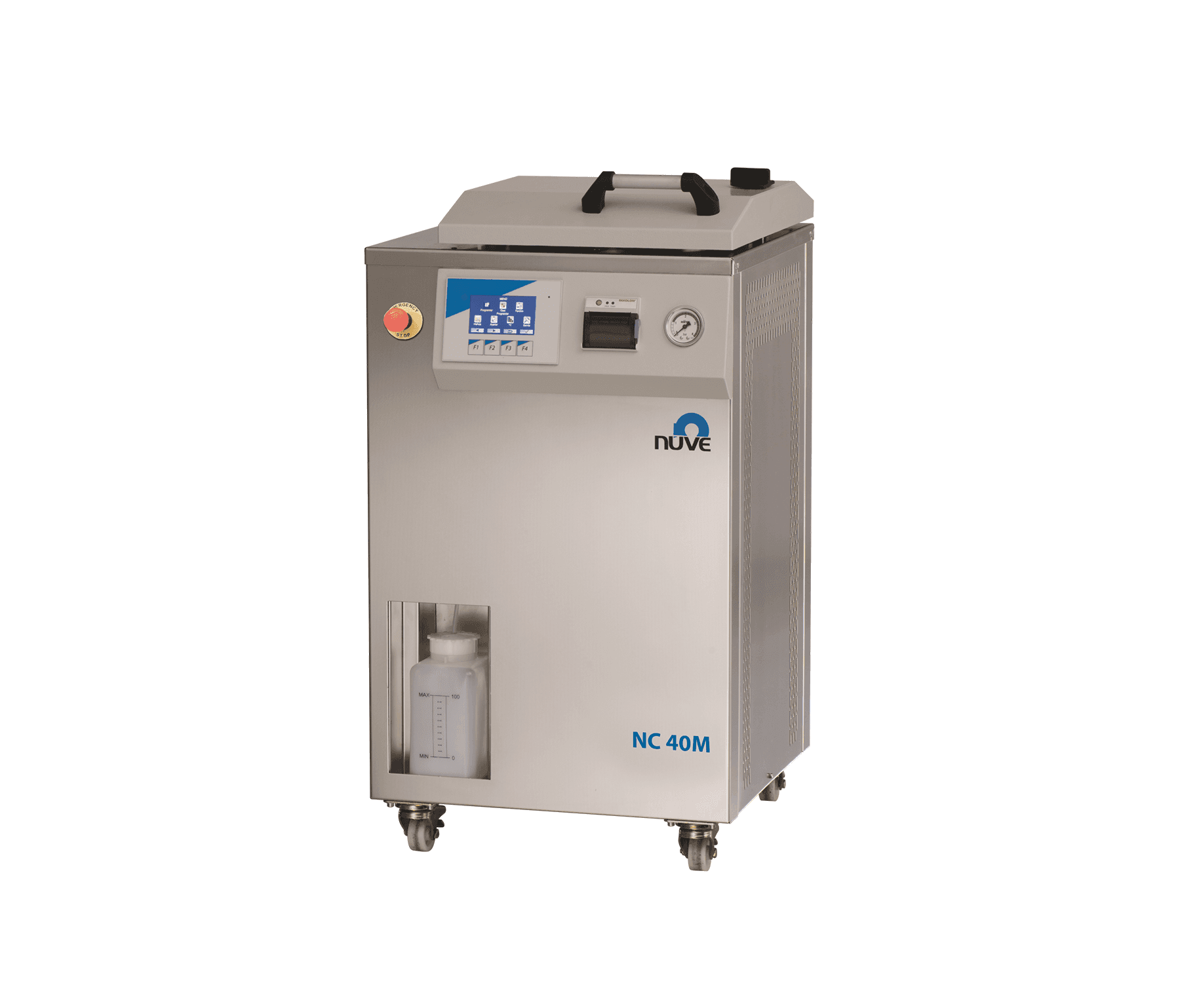 NC 40M/90M Vertical Laboratory Steam Sterilizers