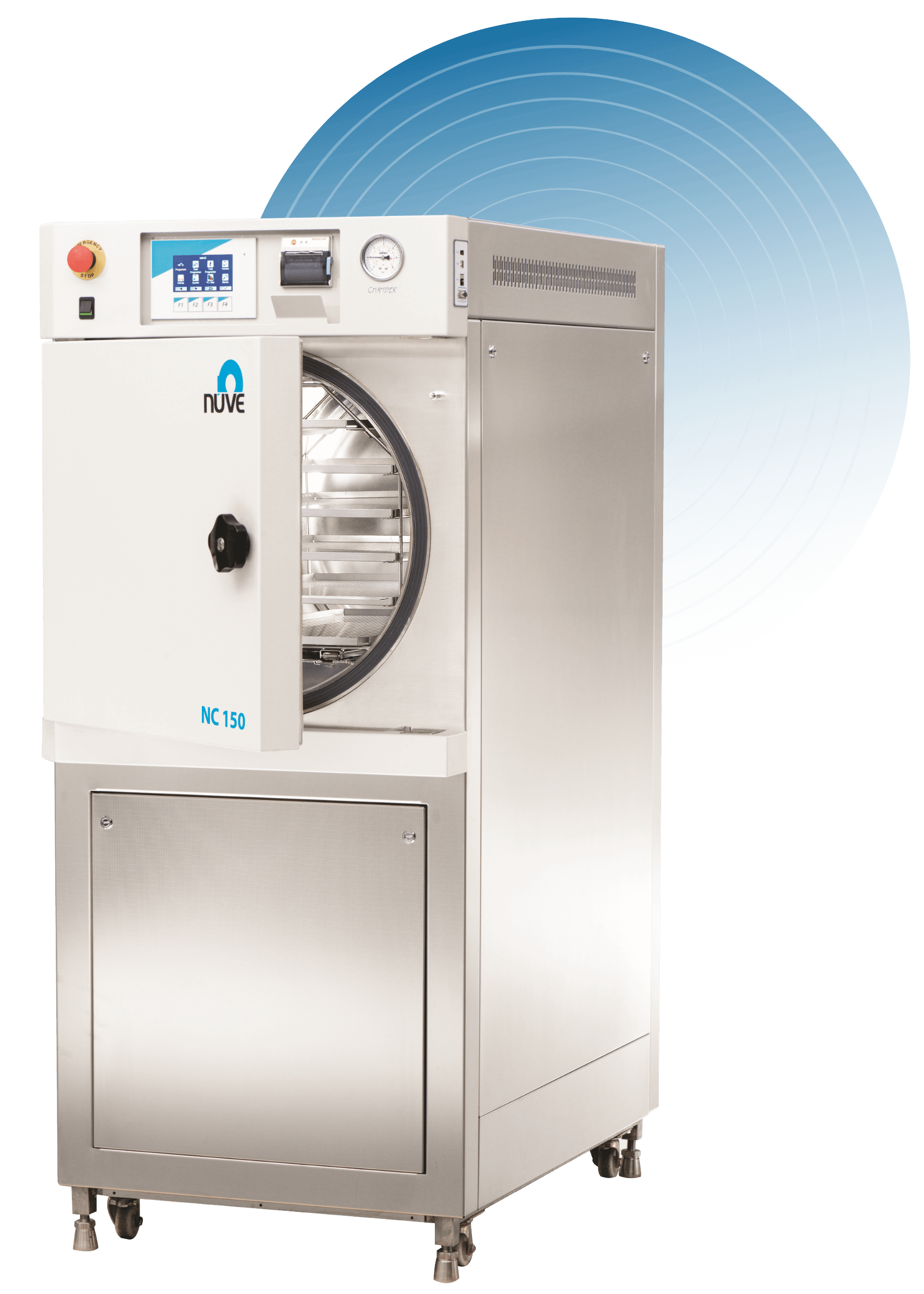 NC 150/150D Хоризонтални парни стерилизатори