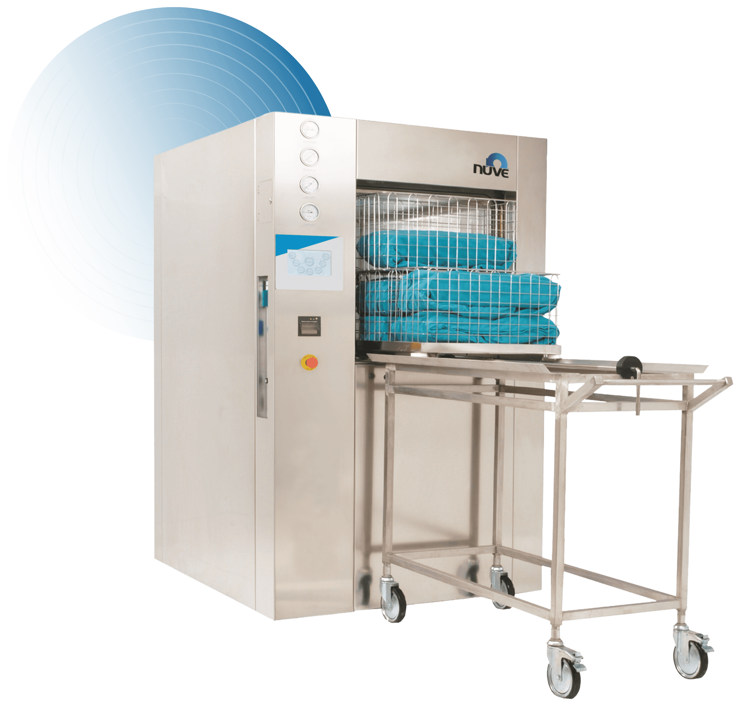 NC 300/430/570/710 Хоризонтални парни стерилизатори